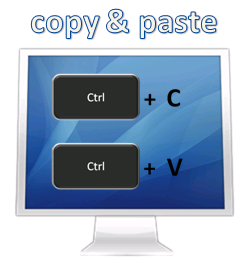 Adressen und Daten per Copy & Paste bertragen